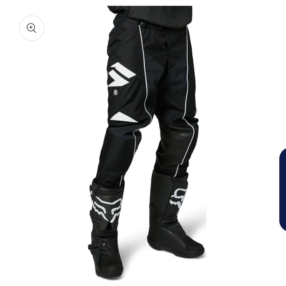 Shift Youth White Label Rokr Pant Blk Sz 22 Dirt Bike Motorcross Motorcycle MX